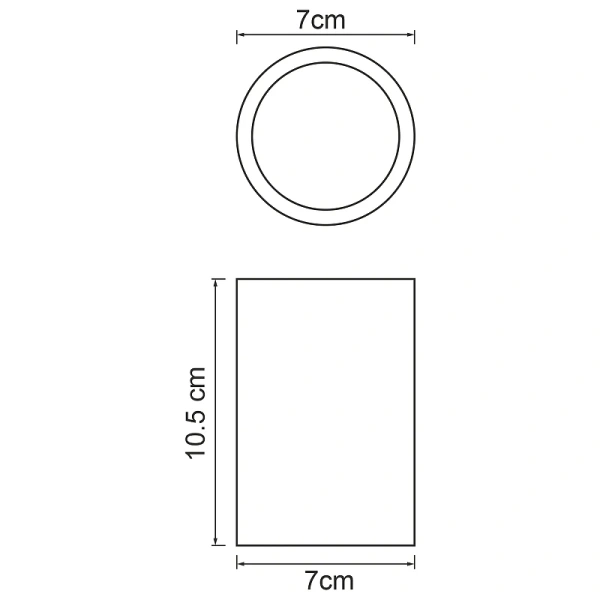 Стакан WasserKRAFT Neime K-1928 черный, белый