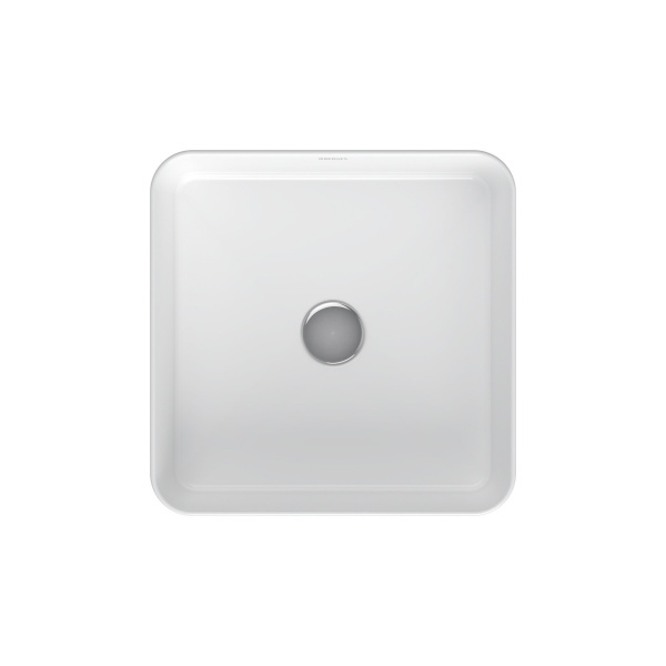 Раковина BERGES Ego SL накладная, 38x38 см, без отверстия под смеситель