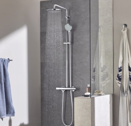 Душевая система Grohe Euphoria System 26363000 с термостатом Хром