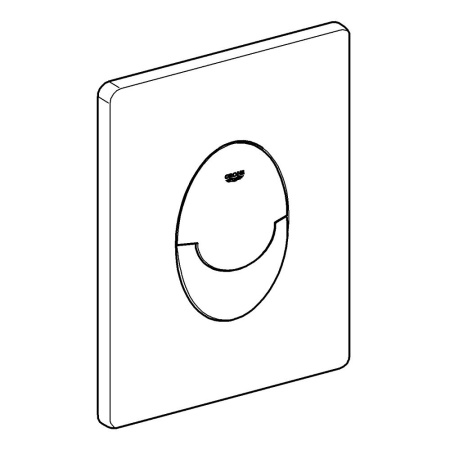 Кнопка смыва Grohe Skate 38505KF0 черная