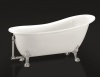 Ванна BelBagno BB06, акриловая, овальная, белая, противоскользящее дно