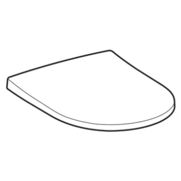 Сиденье для унитаза, верхнее крепление Geberit Acanto 500.604.01.2