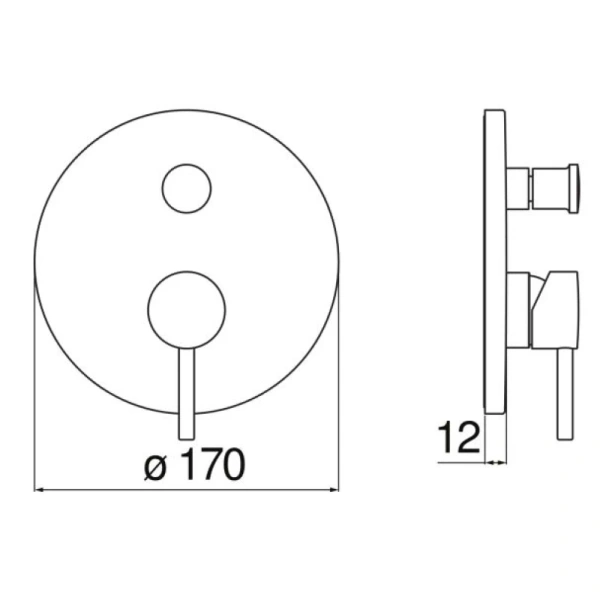 Смеситель для ванны Nobili Live LV00100/EWM