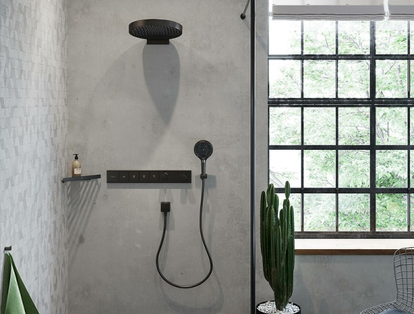 Крючок Hansgrohe AddStoris 41742670 Черный матовый