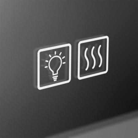 Зеркало BelBagno SPC-CEZ-800-700-LED-TCH-WARM