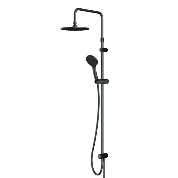 F0790022 Gem,душ.система,набор:верхн.душ d220 мм, ручн.душ 1ф-ция d 110 мм, душ.штанга 1030-1460 мм,