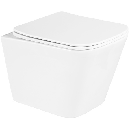 Комплект унитаза с инсталляцией BelBagno Due BB3103CHR/SC/BB002-80/BB018-GV-BIANCO с сиденьем Микролифт и Белой клавишей смыва