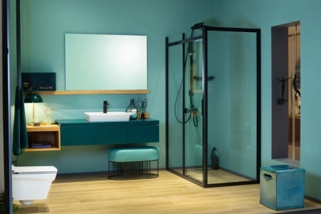 Раковина Serel Rita, накладная, санфарфор, 60х44х10 см, белая