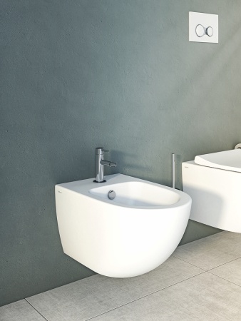 Биде Vitra Sento 4338B003-1046 подвесное Белое