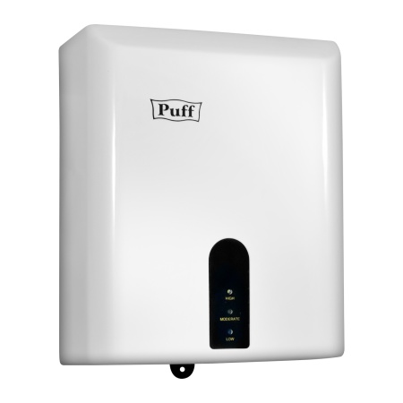 Электросушитель для рук "Puff-8810", белый, 1,2  кВт