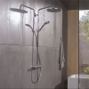 Душевая система Hansgrohe Croma Select, вертикальный монтаж, хром