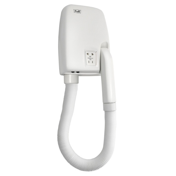 Фен для волос настенный "Puff-850B" с гибким шлангом