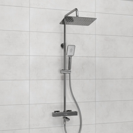 A199.069.126.087.CH Thermo Душевой комплект с термостатическим смесителем