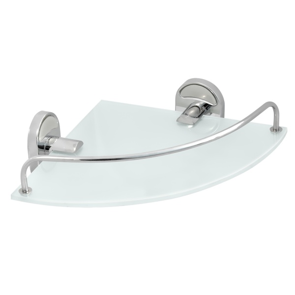 Полка угловая стеклянная «Solinne», 11181, Коллекция Base