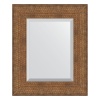 Зеркало настенное с фацетом EVOFORM в багетной раме медная кольчуга, 47х57 см, BY 3944