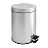 Урна с механизмом поднятия крышки "Solinne", Н102, хром,  5 л, 22х22х29 см