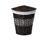 Плетеная корзина для белья с крышкой WasserKraft Salm WB-270-L