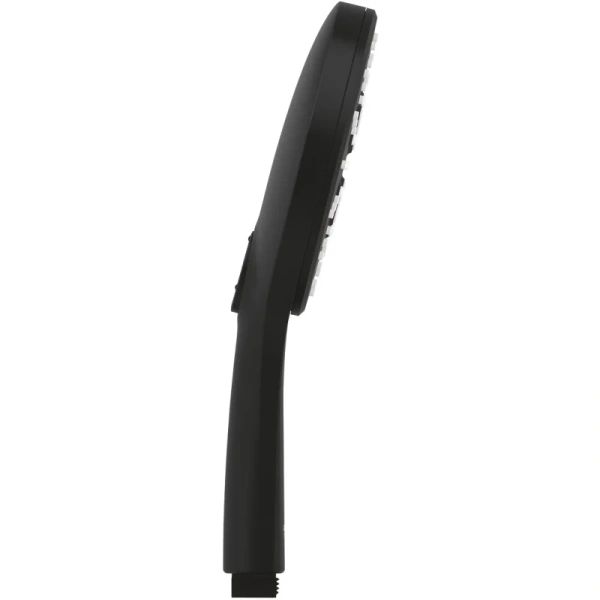 Душевая лейка Grohe Rainshower SmartActive 22127KF0 130 мм, 3 режима, черный матовый
