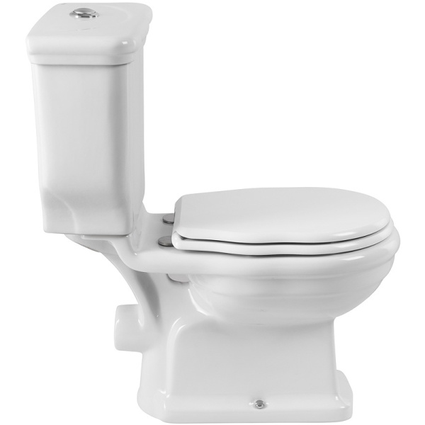 Унитаз компакт BelBagno Boheme BB115CPR/BB115SC без бачка с сиденьем Микролифт