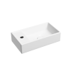 CN6051RMW Умывальник подвесной прямоугольный (чаша справа, отверстие под смеситель слева) цвет белый