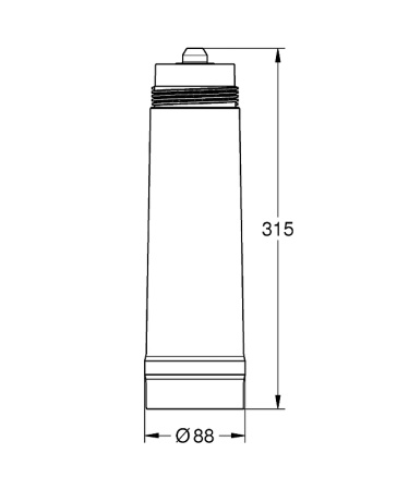 Фильтр Grohe Blue 40430001 1500 литров