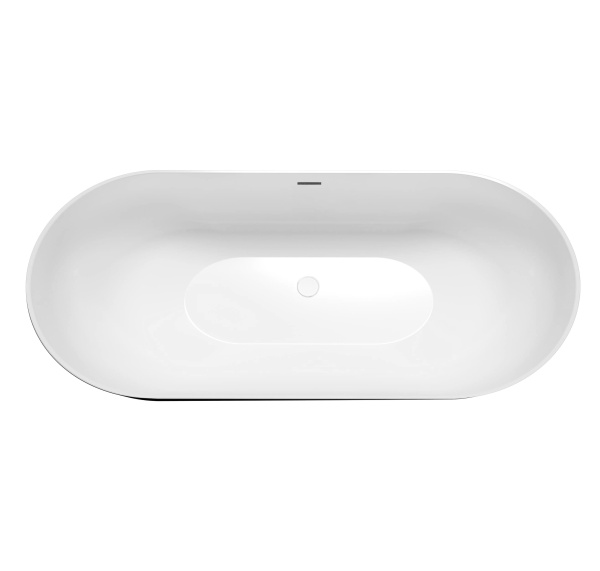 Ванна отдельностоящая GR-2501M Black Classic (170x80x58) GROSSMAN 1 место