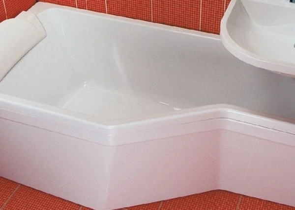 Экран для ванны Ravak BeHappy 150 R белый