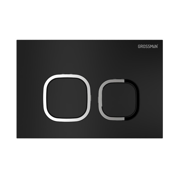 Комплект 2 в 1: инсталляция GROSSMAN 900.K31.01.000+клавиша смыва Cosmo 700.K31.02.210.210 черн мато