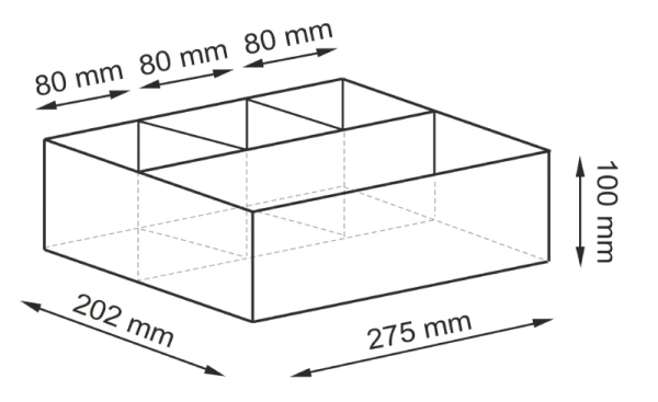 Плетеная корзина WasserKraft Wern WB-421-M