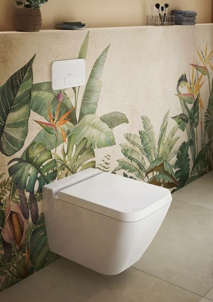 Клавиша смыва Villeroy&Boch ViConnect 92249061 Хром глянцевый