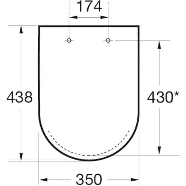 Сиденье для унитаза с микролифтом Roca Debba Round 801B2200B