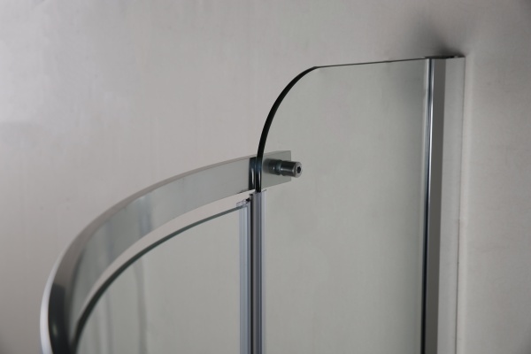 Душ.ограждение GR-7090 Classic 90*90*190 полукруг, дверь распашная 1 место