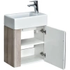 Тумба с раковиной белый глянец/ясень шимо 46 см Акватон Вита 1A2214K1VTD70