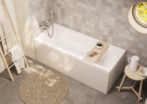 Панель фронтальная для ванны Roca Leon 170 259143000, белая