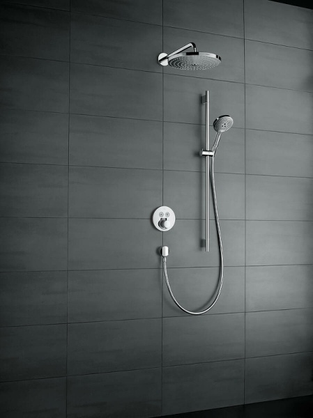 Смеситель для душа Hansgrohe ShowerSelect S 15743000 с термостатом Хром