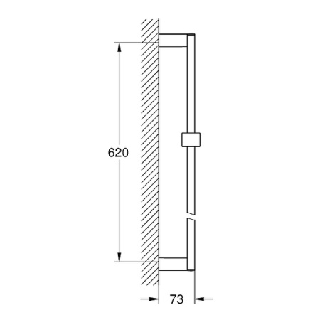 Душевая штанга Grohe Euphoria Cube 27892000 Хром