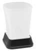 Стакан для зубных щеток WasserKraft Amper K-5428BLACK