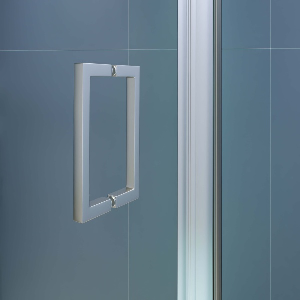 Душевая дверь RGW SV-05, распашная, на поддоне, магнитный уплотнитель, Easy Clean, бесцветная
