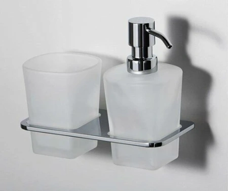 Держатель стакана и дозатора WasserKraft Leine K-5089