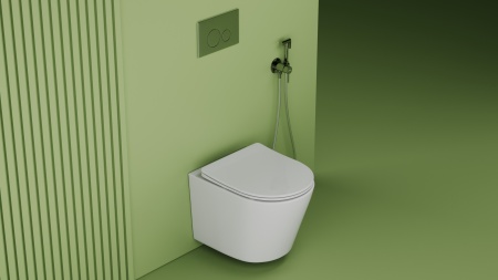 SC1001CH Гигиенический душ SANCOS Start со смесителем, цвет хром глянцевый