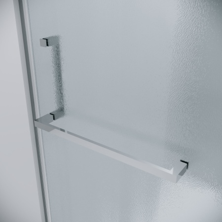 Душ.ограждение 120.K33.03.1080.10.02 Pragma (100*80*195) хром, стекло шиншилла, 2 места