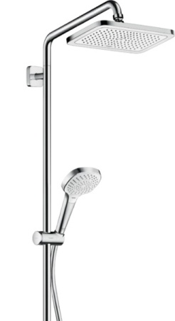 Душевая система Hansgrohe Croma E Showerpipe 27687000 с термостатом Хром
