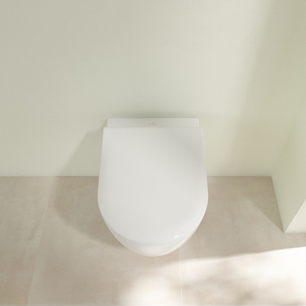 Унитаз Villeroy&Boch Avento 5656RS01 подвесной с сиденьем Микролифт