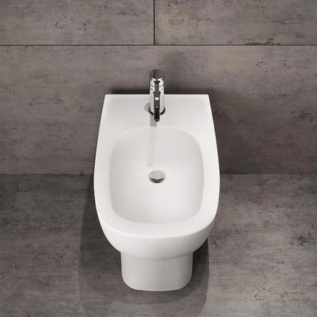 Биде напольное Sanita Luxe Infinity ВКС Белый S1 INFSLBI01