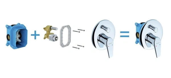 Скрытая часть для смесителя Ravak R-box RB 070.50 X070052