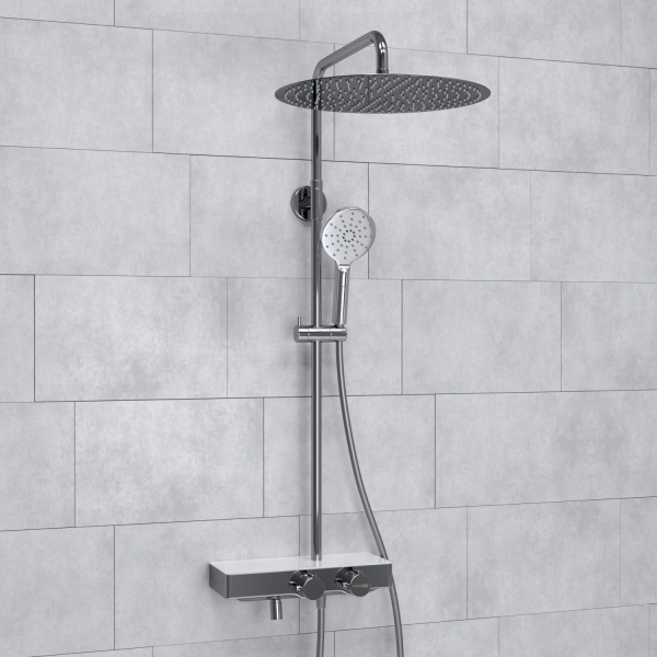 A113.117.127.CH Thermo Душевой комплект с термостатическим смесителем