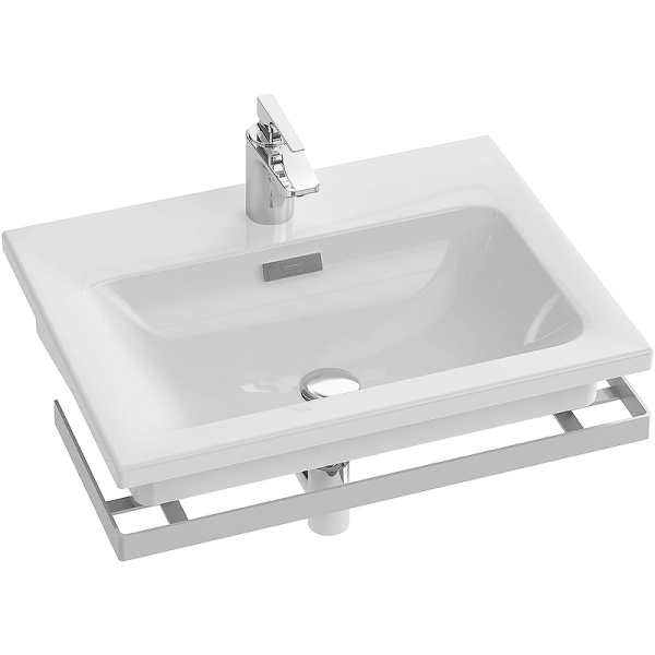 Раковина Jacob Delafon "Vox", керамическая, белая, 60x46.5x11 см