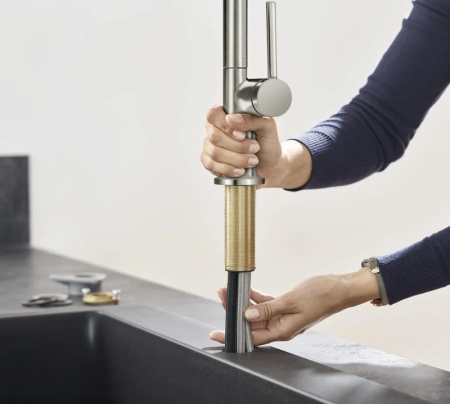 Смеситель для кухни Hansgrohe Talis M54 72804800 Сталь