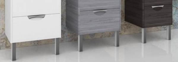 Ножки для мебели Aquaton Сильва 1A222703SI000