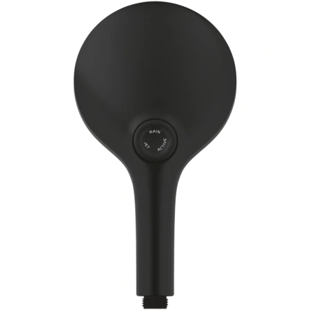 Душевая лейка Grohe Rainshower SmartActive 22127KF0 130 мм, 3 режима, черный матовый
